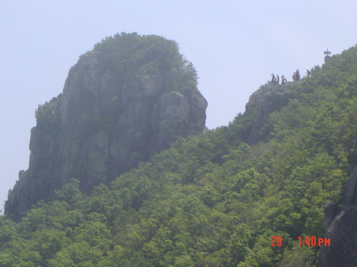 가덕도의 명물, 연대바위 